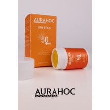 Aurahoc Leke Karşıtı Stick Güneş Kremi - 35gr | Spf 50 Mineral Filtreli Yüksek Koruma