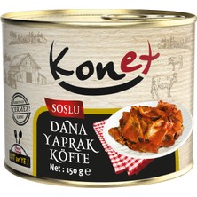 Konet Soslu Dana Yaprak Köfte 150g - Pratik Ve Lezzetli Hazır Yemek