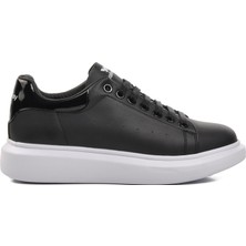 Walkway Damascus Siyah-Beyaz Geniş Kalıp Erkek Sneaker