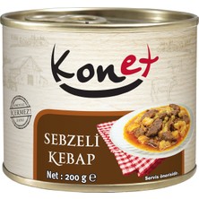 Konet Sebzeli Kebap 200g - Pratik Ve Lezzetli Hazır Yemek