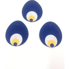 Karan Tuhafiye Nazar Boncuğu Keçe Süsü 3 Lü Set