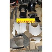 Super Moto Rks Spontini 110 Grenaj Seti Kompe Kaporta Beyaz _