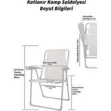 A3 Lüks Kampsandalyesi 2'li 140 kg Taşıma Kapasitesi