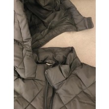 H&M Kapüşonlu Pofuduk Ceket