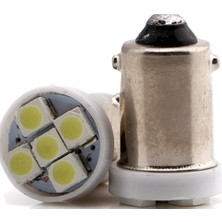 Kgn Led Ampul 12V T10 Dipsiz Metal 3030 Beyaz
