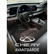 Chery Tiggo 8 Pro Avantgarde Eva Paspas Takımı (7 Kişilik) Siyah-Kahve
