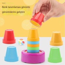 Content dolls Masaüstü Rekabetçi Istifleme Fincan Oyuncakları Çocuk Masa Oyunları Eğitici Ebeveyn-Çocuk Eğlence Interaktif Masa Oyunları (Yurt Dışından)