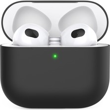 Forestl Digital Apple Airpods 3 için Bölünebilir Silikon Koruyucu tooth Anti Damla Anti Toz Kulaklık Kılıfı (Yurt Dışından)