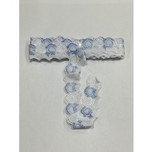 Karan Tuhafiye Bebe Fisto / Bebek Battaniye Fistosu / Kalpli Model /9 Metre