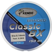 Kendo Classic 8x 150M Blue Örgü Ip Misina