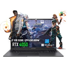 Asus Vivobook 16X I5-13500H 24GB 2tb SSD Fhd 120hz Wuxga 16.0" WIN11 Home Nvidia Geforce Rtx 4050 8gb Taşınabilir Bilgisayar K3605VU-N1066WH7