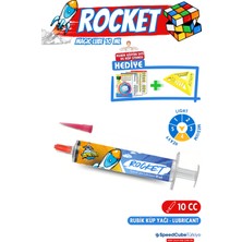 Galery Wood Rocket Weight 4 Profesyonel Rubik Küp Yağı - Rubik Küp Lube - Zeka Küpü Yağı Lube Lubricant Yağlayıcı 10 ml