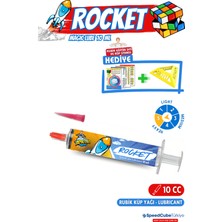 Galery Wood Rocket Weight 5 Profesyonel Rubik Küp Yağı - Rubik Küp Lube - Zeka Küpü Yağı Lube Lubricant Yağlayıcı 10 ml