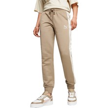 Puma Iconic T7 Track Kadın Bej Antrenman Eşofman Altı 62799567