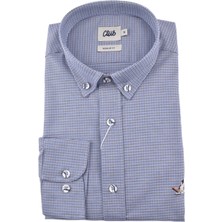 101171219001 Bym Clup Slim Fit Gömlek/laci-Melanj/s