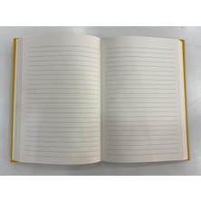 Melnio Teddy Bear Kalın Kapak Çizgili Defter