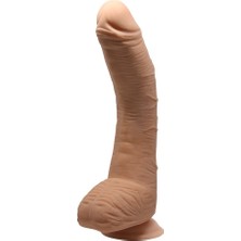 Vomentrend 28 cm Belden Bağlamalı Gerçekçi Kalın Dildo Penis