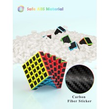 Toyfest 5x5 Fiber Karbon Qy Speed Zeka Küpü Akıl Küpü Rübik Küp