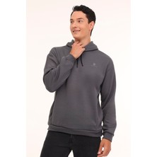 Lumberjack MB SN04 Hoodıe 4pr Antrasit Erkek Sweatshirt