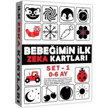 Kelebek Oyuncak Bebeğimin Ilk Zeka Kartları Set-1 (0-6 Ay)