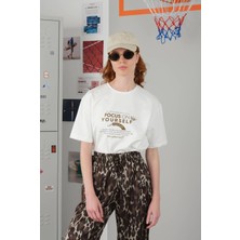 Leopar Desenli Pantolon