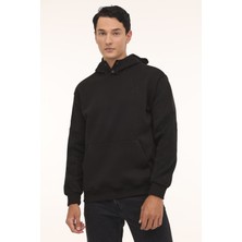 Lotto M-Angulo Hoodıe 4pr Siyah Erkek Sweatshirt
