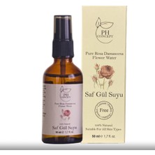 PH Concept Gül Suyu 50 ml Cam Şişe Sprey Kapak 2'li Set