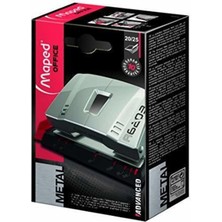 Maped Advanced Metal 2 Delikli Delgeç 25 Sayfa Kapasiteli Gümüş 3154146203102