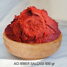 Doğal Gurme Serisi Acı Biber Salçası, Doğal Ev Yapımı. Güneşte Kurutulmuş 500gr