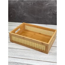 Bambu Hazeran Organizer Düzenleyici Saklama Kutusu Kutu 33*22CM