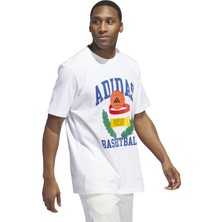 Adidas Varsıty Crest T Erkek Beyaz Tişört IY1158