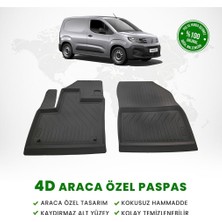 Peugeot Partner Panelvan 4D Havuzlu Paspas (Ön 2 Parça) 2019 Model Ve Sonrası