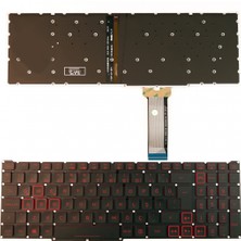 Acer Predator PH317-53-77AQ Klavye Işıklı Kırmızı Tuş V1