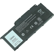 Dell G4YJM, 0G4YJM Notebook Batarya Laptop Pil