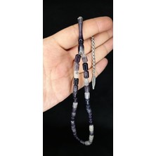 Anemore Collection Kedigözü Tesbih Siyah Renkli Kapsül Kesim T-338