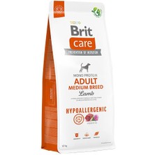 Brit Care Hypo-Allergenic Kuzu Etli Orta Irk Yetişkin Köpek Maması 12 kg