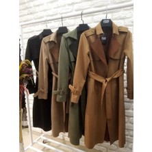 Uğur Butik Fixay Nubuk Süet Trençkot