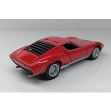 Kinsmart 1:34 1971 Lamborghini Miura P 400 Sv Çek/bırak Metal Araba