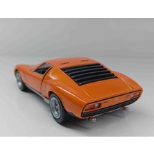 Kinsmart 1:34 Orange Miura Lamborghini Sv P-400 Çek/bırak