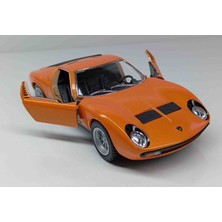 Kinsmart 1:34 Orange Miura Lamborghini Sv P-400 Çek/bırak