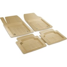 Renault Symbol 3 2013-2021 3D Profesyonel Bej Oto Paspas