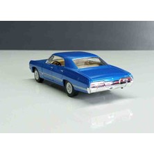 Kinsmart 1:43 1967 Mavi Chevrolet Impala Çek Birak Metal Araba