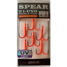 Bkk Spear-21 Uvo Üçlü Iğne 6'lı Paket No:4