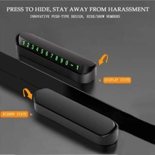 Woodhub Araç Numaratör Araç Park Telefon Numaratör Araç Içi Fosforlu Telefon Numarası
