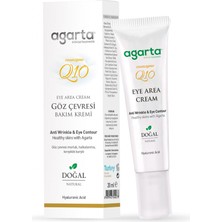 Agarta Doğal Yaşlandırma Karşıtı Göz Çevresi Kremi 20 ml Hyaluronic Acid ile Pürüzsüzleştirici