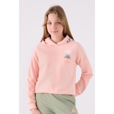Kappa Kız Çocuk Pembe Sweatshirt