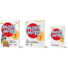 Kurmay Yayınları 7. Sınıf More And More English Practice Book (Skills Book + Dictionary) Kurmay Elt