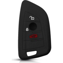 Gma Keys Bmw 2 5 7 X1 X5 X6 Serisi Silikon Anahtar Kılıf (Siyah)