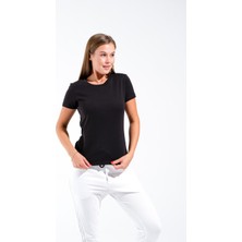 Signature Style 724103_KADIN Esnek Kısa Kollu Tshirt