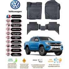 Woodhub Volkswagen Amarok 2023 Sonrası 4d Araca Özel Havuzlu Kokusuz Paspas Takımıı